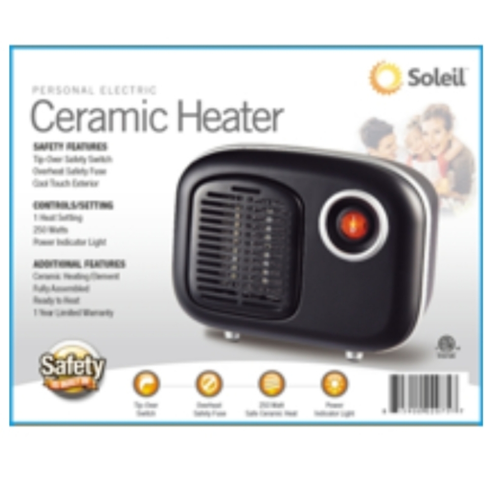 $6 Closeout!  Personal ceramic heater